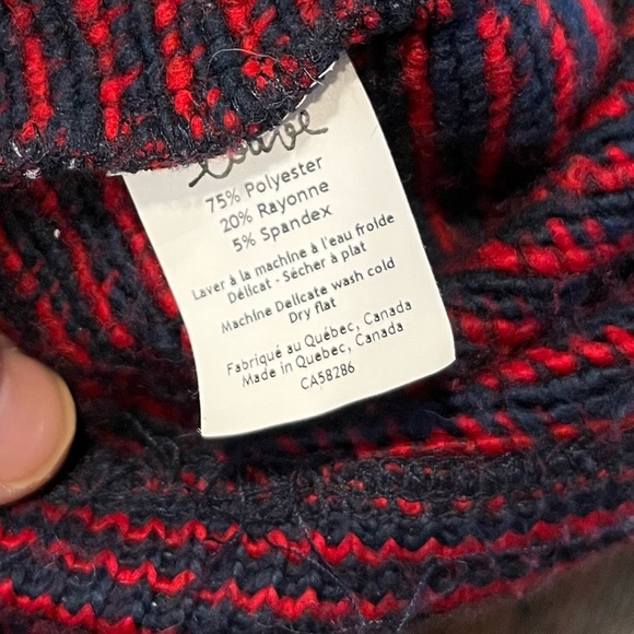 ❤️Louve Striped Knit Sweater - Size S/P - Picture 9 of 13